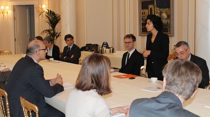 Diplomatique club members informed about Karabakh conflict